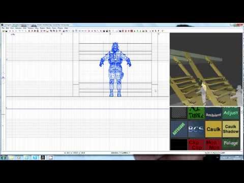 CoD4 Radiant - How to make a set of stairs tutorial