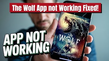The Wolf App Not Working? Fix It Fast!
