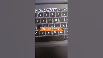 Create folder shortcut key laptop/pc #shorts #newfolder #keyboardtricks #viralshort