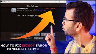 How to fix Spigot error in Minecraft Server
