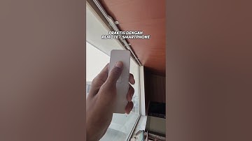 Gorden otomatis terbuka dan tertutup dengan BARDI Smart Curtain Motor! 😎 #alwaysincontrol