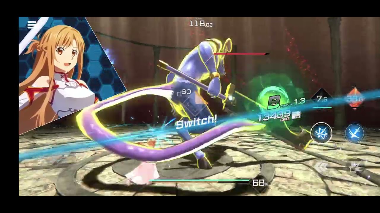 Sword art online variant showdown CBT The BlueEyed Demon Revived