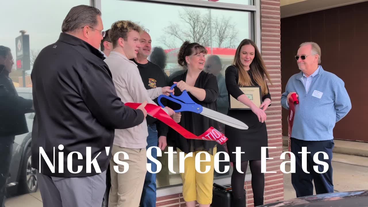 Nick's Street Eats celebrates updated menu with ribbon cutting
