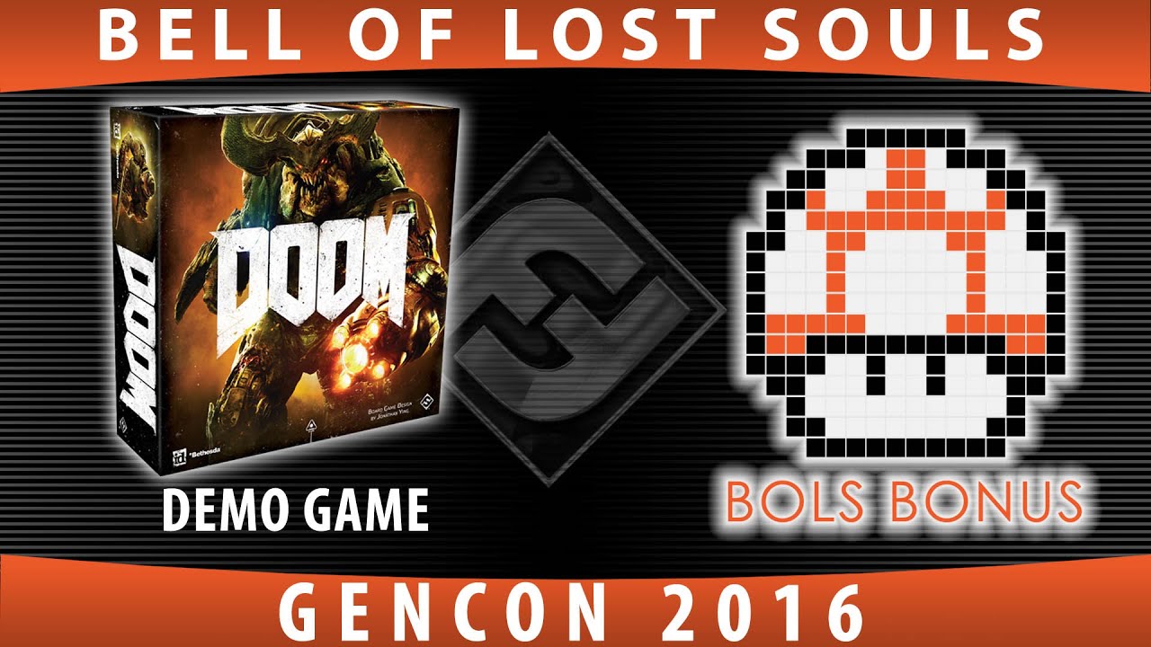 BoLS Bonus | GenCon 2016 Fantasy Flight Games Doom Demo - YouTube