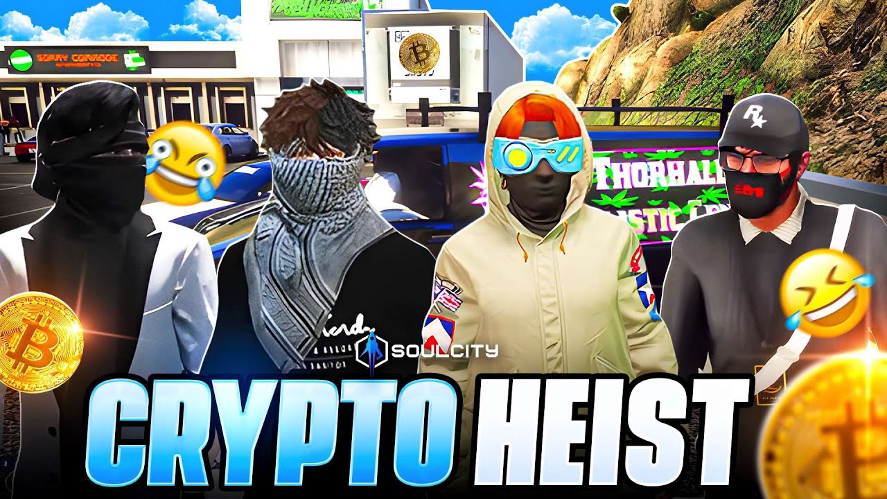 Ultimate CRYPTO HEIST in the City😲| @8bitMafia @JB10YT