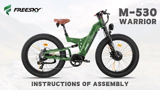 The latest tutorial for Warrior M530 installation | FreeskyCycle