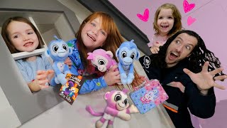 BABY MONKEY BUDDiES 🍼🐒  new Valentines Surprises from Adley & Niko & Navey & Dr Mom & Delivery Dad screenshot 4