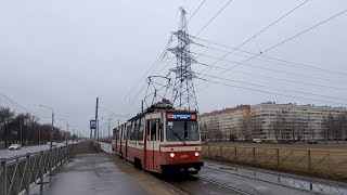 Поездка на ЛВС-86К №8202 Улица Десантников - Проспект Стачек 111 (маршрут 36)