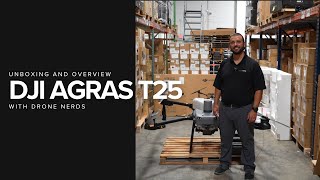 Full DJI Agras T25 - Unboxing and Overview Update