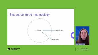 T4EU webinar "Why active learning?" by Joana Mata Pereira
