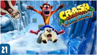 SWITCH l 100% l CRASH BANDICOOT: N SANE TRILOGY l 21 l ¡NIVEL DEL OSITO A OSCURAS, LO QUE FALTABA