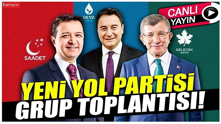 Yeni Yol Grup Toplantısı! Arıkan, Davutoğlu ve Babacan konuşuyor! #canlıyayın