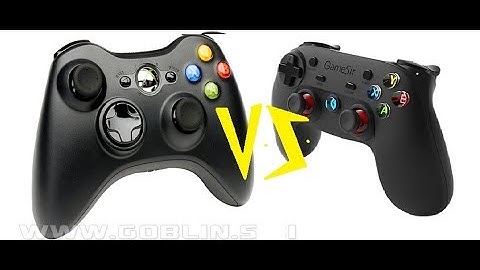 GameSir G3S VS Microsoft Xbox 360 Controller