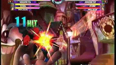 MvC2 Online (360): Brett (MSP) vs Revrun91 (MSP) 13 .:6.1.10:.