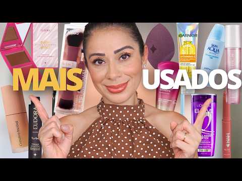 USANDO SÓ os DESTAQUES da SEMANA #2 | Make, Cabelo e Pele