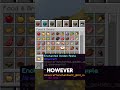 Is it feasible to disenchant a golden enchanted apple?  #minecraft #minecraftexperiment #shorts