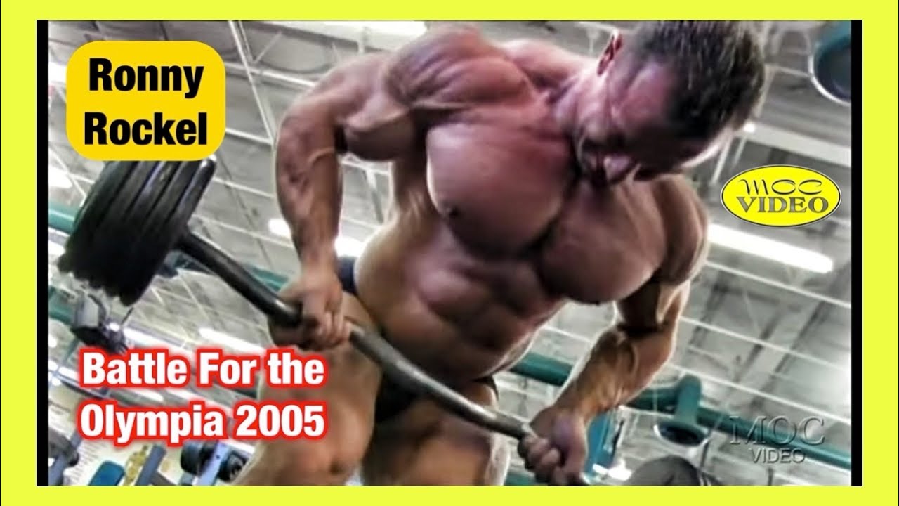 Ronny Rockel - UPPER BODY WORKOUT - Battle For The Olympia 2005