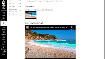 Embed YouTube Videos in Canvas - New Rich Content Editor