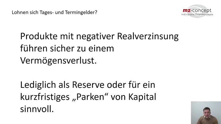 Die Zinsen steigen wieder. Lohnt sich die Anlage in Tages- und Termingeldern?