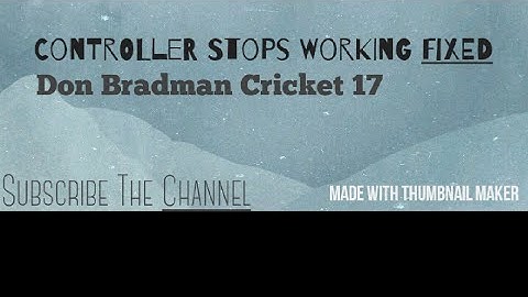 Controller Stops Working error Fixed 100% || KulluDbosz ||