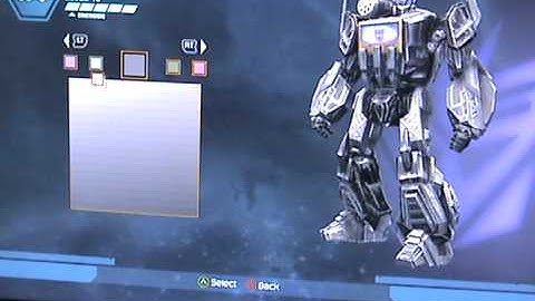 TF War for Cybertron character creation tip: Soundblaster
