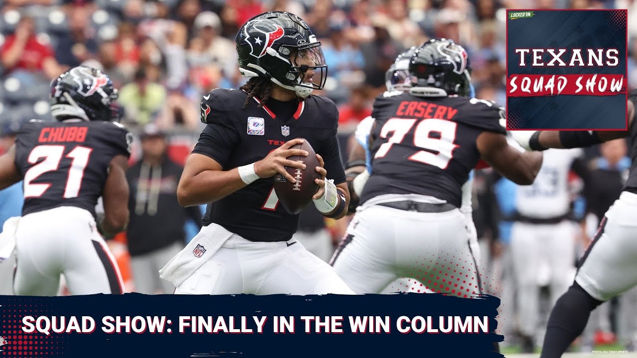 TEXANS SQUAD SHOW: Houston Texans vs. Tennessee Titans LIVE Postgame Reaction
