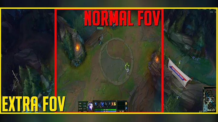 How to Increase FOV in League the LEGIT Way! - Zoom Out Camera in League of Legends - DayDayNews