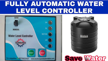 Water level controller | Save water from overflowing | Technospeed Automation | Hosur