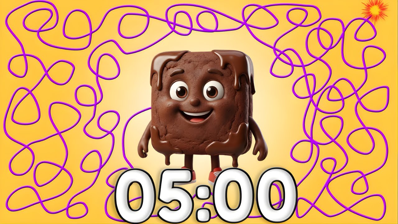 5 Minute Timer Bomb Chocolate | Cookie Countdown - YouTube