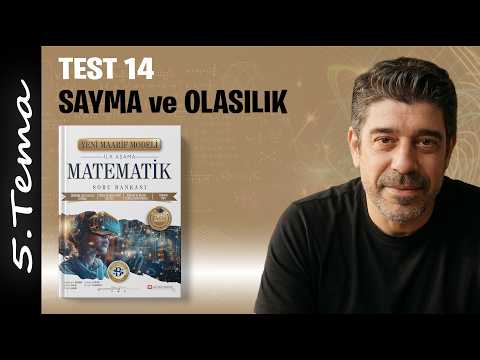 5.TEMA TEST 14 | SAYMA ve OLASILIK | BİLGİ SARMAL YAYINLARI MAARİF MODEL