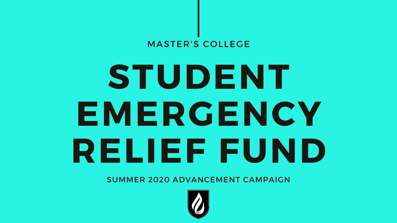 The President's Perspective - 07.03.20 (Master's Student Emergency Relief Fund)