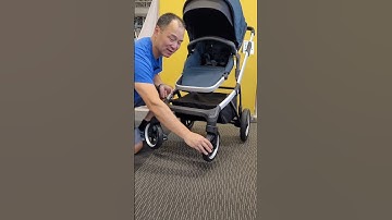 Does your pram or strollers front wheel lock and not turn? Try this fix