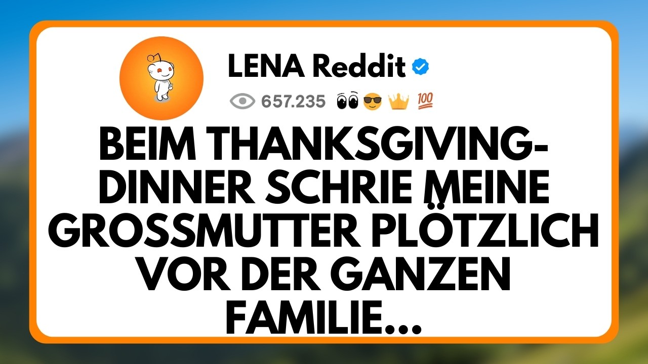 Beim Thanksgiving-Dinner schrie meine Großmutter vor der gesamten Familie: „Warum lebt ein älteres Ehepaar in dem Haus am See, das ich für dich gekauft habe?“ Ich erstarrte. Ich schlief seit...