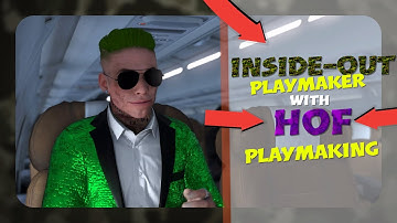 inside out playmaker with HOF playmaking Rare build on Nba 2k20