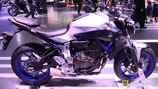 2016 Yamaha MT07 ABS - Walkaround - 2015 Tokyo Motor Show