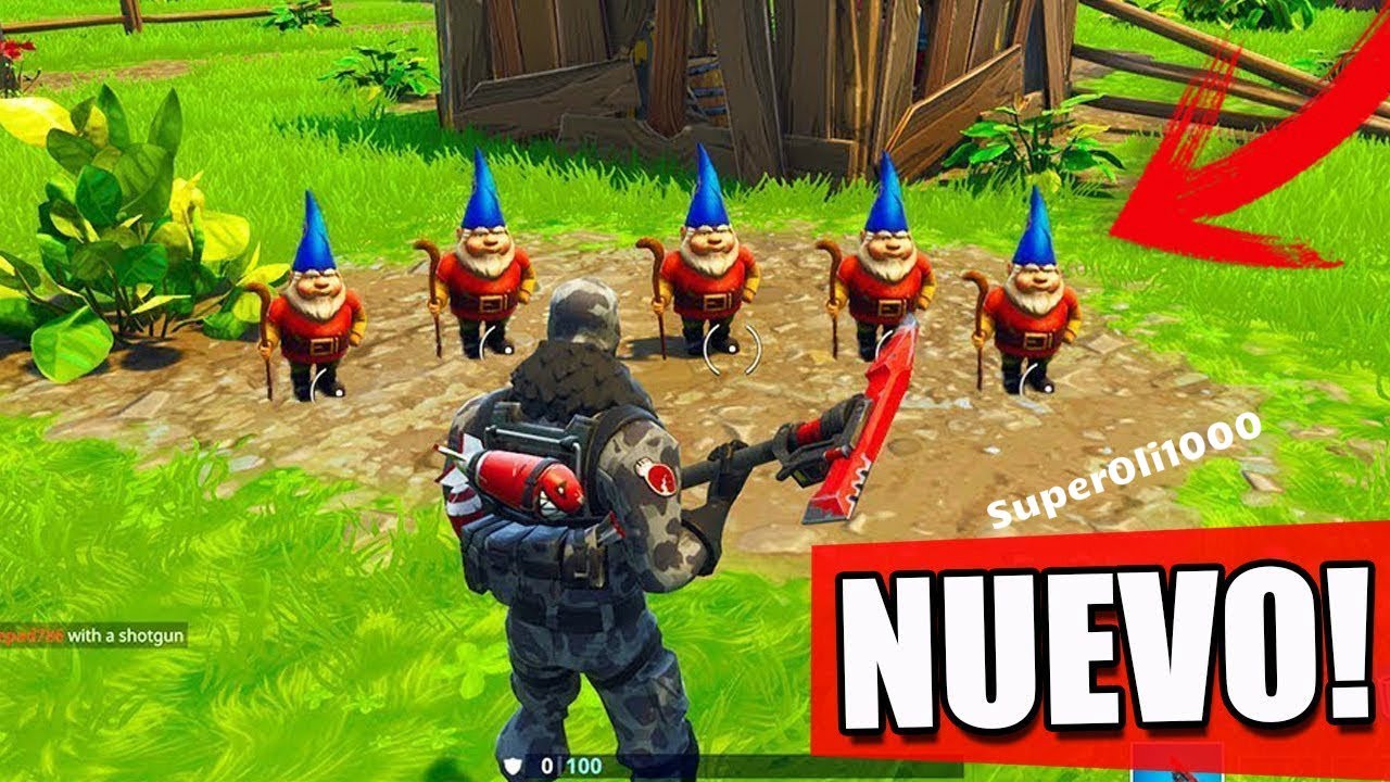 Encuentra 7 Gnomos Congelados En fortnite semana 6 Temporada 7