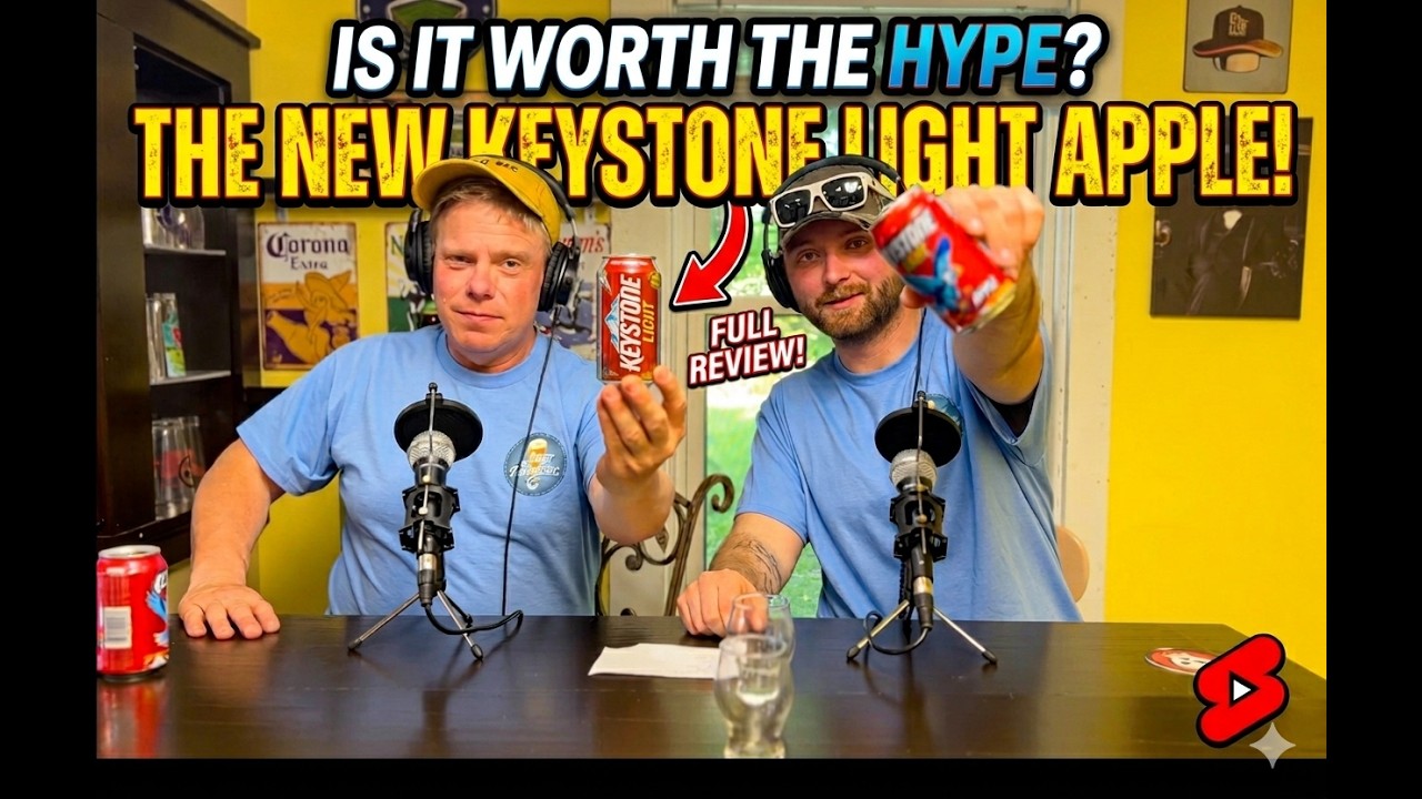 KEYSTONE LIGHT APPLE!! - taste and review - YouTube