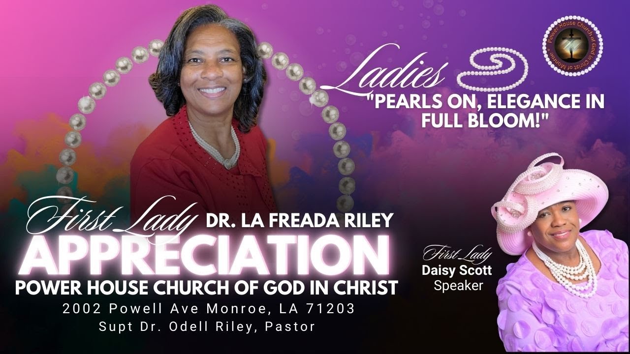 First Lady Dr. La Freada Riley Appreciation Celebration 04/13/2025 ...