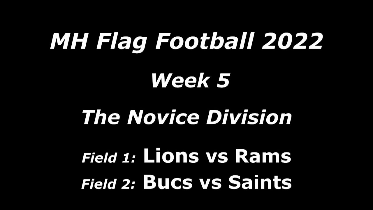 MHFF 2022 - Week 5 - Novice Division - Fields 1 & 2 - YouTube