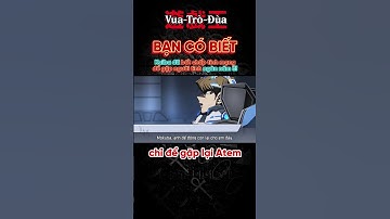 BẠN CÓ BIẾT? Kaiba gặp người tình ngàn năm dù có phải hi sinh #yugioh #yugi  #anime