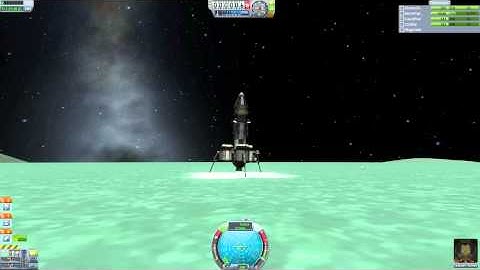 Kerbal Space Program My First Moon Landing!