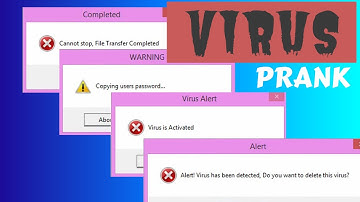 How to Create an Awesome Harmless Computer Virus Prank  |  (Fake Virus)