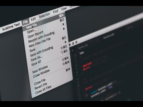 How to split screen in sublime text 3 #Alain_drin.