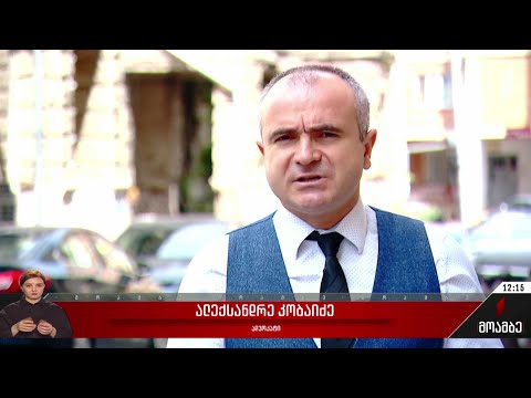 ალექსანდრე კობაიძემ პარლამენტს მიმართა