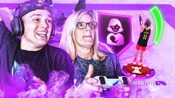 MOM PLAYS NBA 2K FOR THE FIRST TIME...