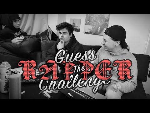 GUESS THE RAPPER CHALLENGE - GUESS THE RAPPER CHALLENGE