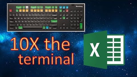 How To Download Bulk Data with the Bloomberg Terminal Add-in for Excel