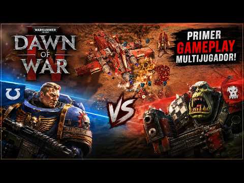 First Multiplayer Gameplay in Dawn of War IV - Space Marines vs. Orks