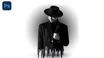 Dripping Effect | Splatter Effect | Photoshop Editing Tutorial In HINDI