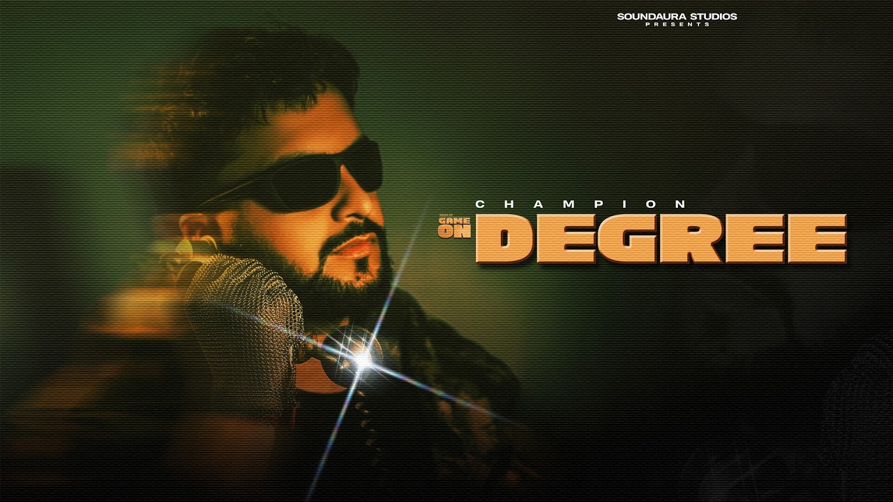Degree ( Official Audio ) Champion | New Punjabi Songs 2026 | SoundAura Studios
